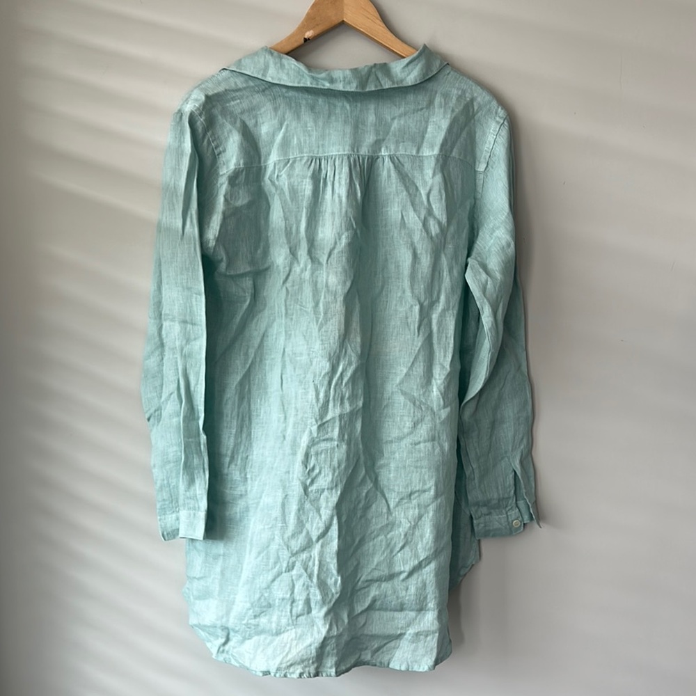CP SHADES Tunic 100% Linen Size XS - Picture 10 of 13
